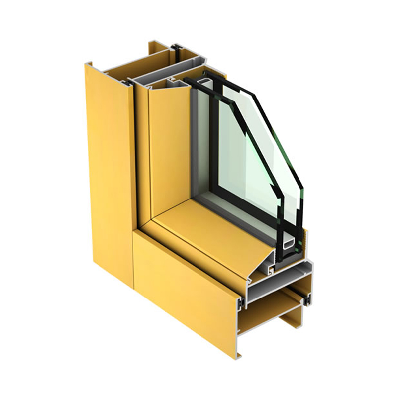 Profil Windows Casement Aluminium Bukan Terma