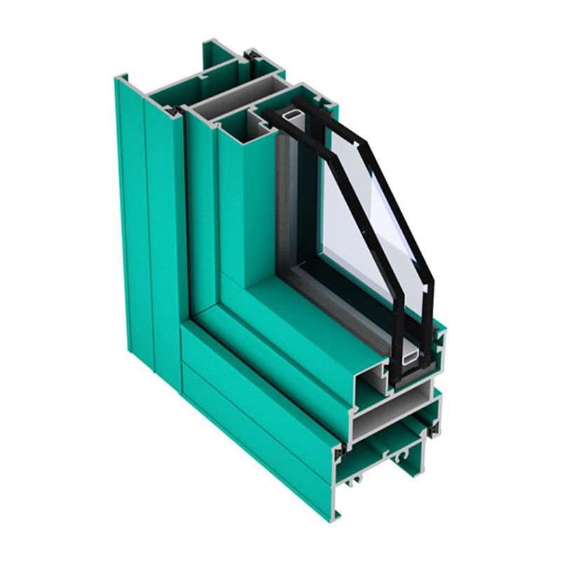Profil Pintu Casement Aluminium Bukan Terma